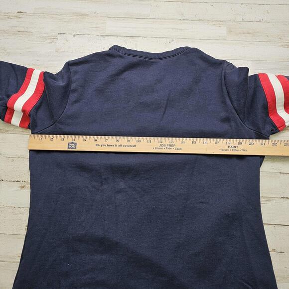 Houston Texans Woman’s Crewneck Lightweight Sweatshirt- Size LG Laced - Picture 5 of 5